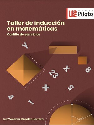 cover image of Taller de inducción en matemáticas
